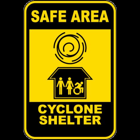 Safe Area Sign