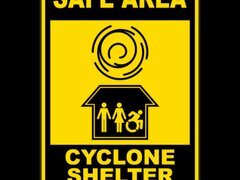 Safe Area Sign